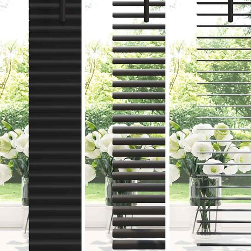  Venecijanski zastore Crna 175 x 155 cm Aluminij Slike
