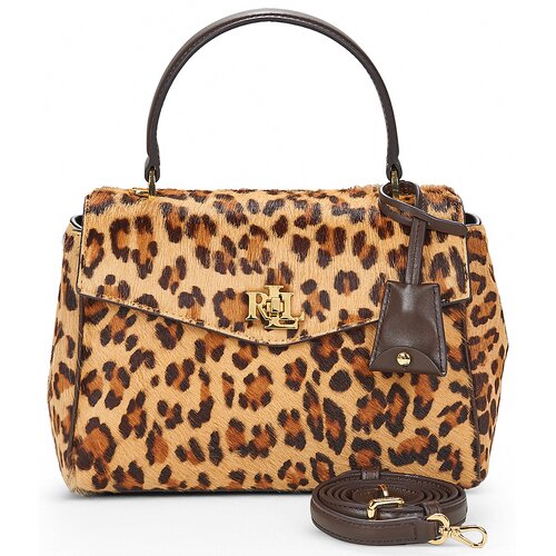 Polo Ralph Lauren Ročne torbice FARRAH SOFT SATCHEL SMALL Večbarvna Slike