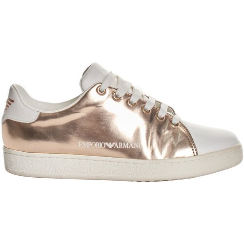Emporio Armani Tenis X3X061-XL814D578 Pozlačena Cene