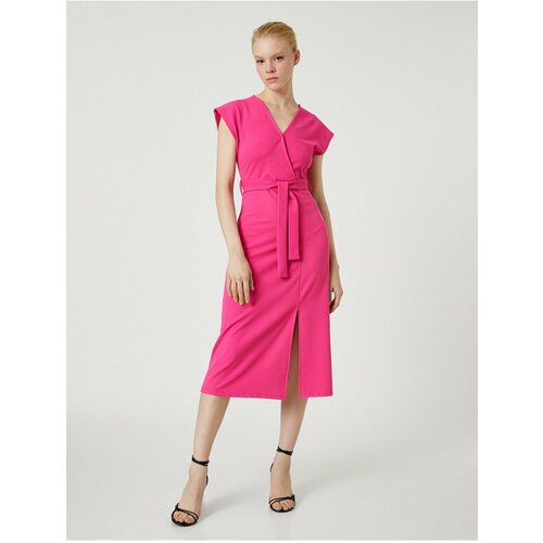 Koton Dress - Pink - Wrapover Slike