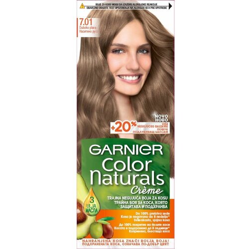 Garnier color naturals boja za kosu 7.01 deep blonde Slike