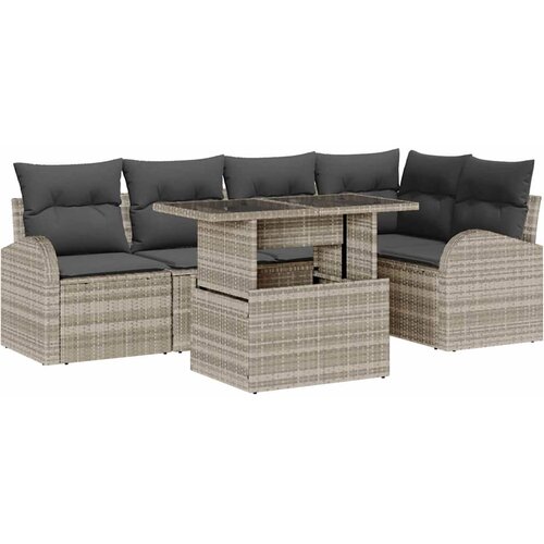  Sjedeća garnitura za vrt 6 kom. 5-Broj sjedala Slike