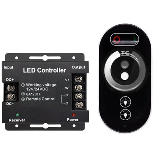  Dimer za LED trake, touch daljinski 216W Cene