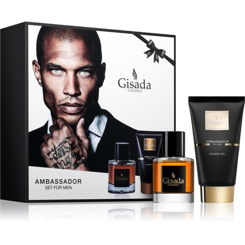 Gisada Ambassador darilni set za moške Cene