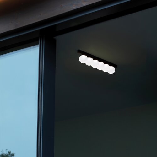 Ideal lux - led stropno svetlo ping pong 6xLED/3W/230V cri 90 crno Slike
