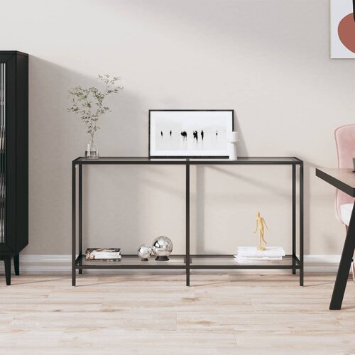  Konzolni stol prozirni 140 x 35 x 75,5 cm od kaljenog stakla Cijene