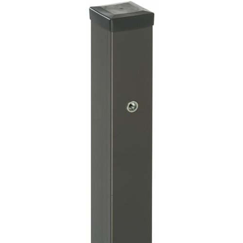 X stup za ograde (visina: 200 cm, antracit, čelik) Slike