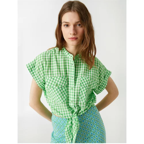 Koton Shirt - Green - Regular fit