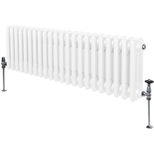 Monster tradicionalni radiator s 3 stebri - 300 x 1192 mm - bel, (21569905) Slike