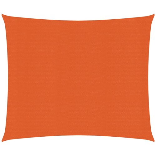 VidaXL Senčno jadro 160 g/m&amp;sup2; oranžno 2,5x2,5 m HDPE Slike