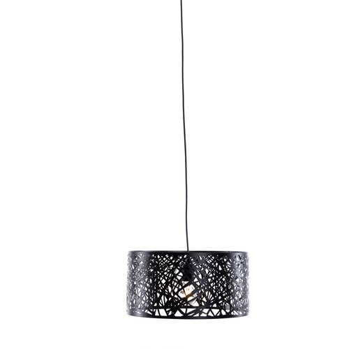 Honsel Moderne hanglamp zwart - Ludwig Cene