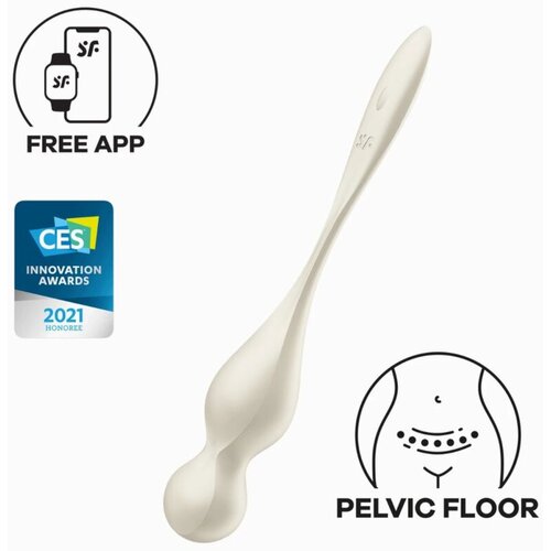 Satisfyer LOVE BIRDS VIBRATING KEGEL BALLS WHITE Cene