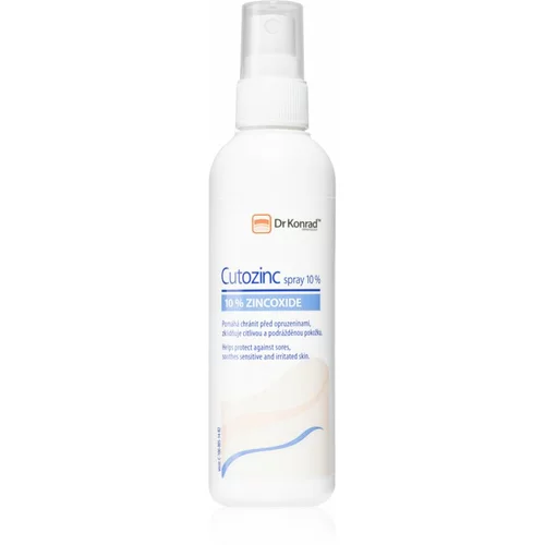 Dr Konrad Cutozinc Spray 10% umirujući sprej za osjetljivu i nadraženu kožu 100 ml