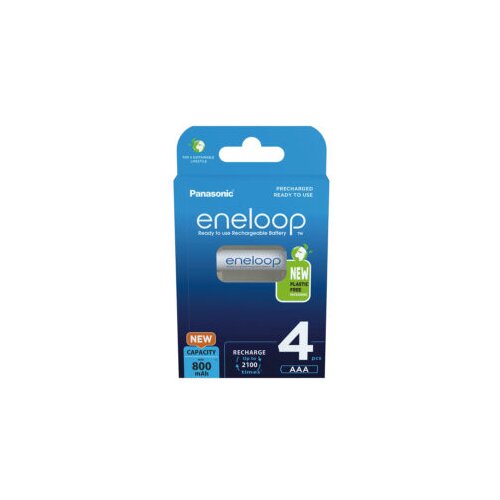Panasonic punjive baterije eneloop AAA/4B (BK-4MCDE/4CP) Slike