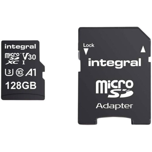 Integral Hitra pomnilni&scaron;ka kartica MicroSDHC/XC V30 UHS-I U3 128 GB, (5000310074) Cene