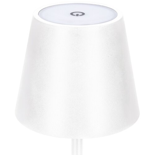 Solight WO69-W - LED stona lampa LUCCA, prigu&amp;scaron;iva, punjiva, sa dodirnim upravljanjem, LED/3,7V 2000 mAh, bela Slike