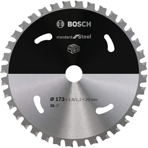 Bosch Standard for Steel list kružne testere za akumulatorske testere 173x1,6x20 T36 Slike