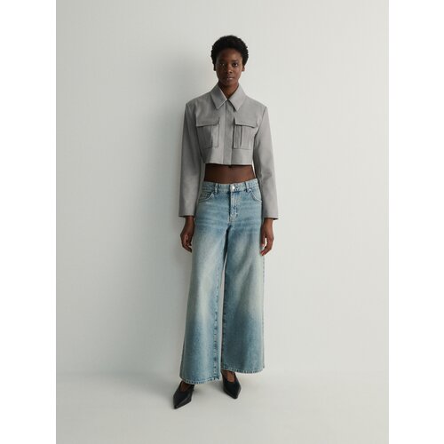 Reserved Ladies` jacket - svetlo siva Cene