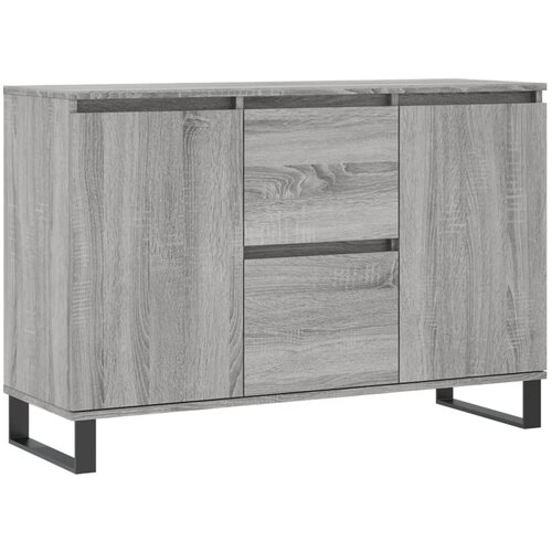 Maison Chic Komoda - Predalnik siva sonoma 104x35x70 cm inženirski les, (21717176) Slike