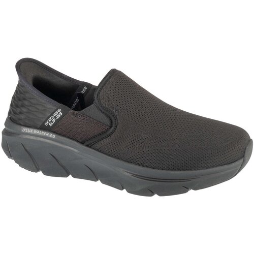 Skechers Nizke superge Slip-ins: D'Lux Walker 2.0 - Reeler Črna Cene