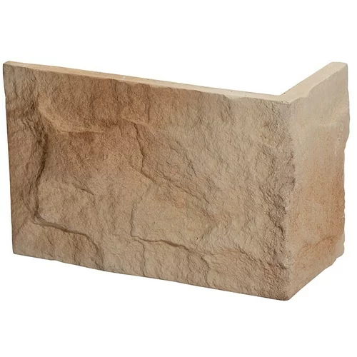 Stegu Kotna stenska obloga Roma 1 (9,8 x 23 x 16 cm, peščena, videz kamna)