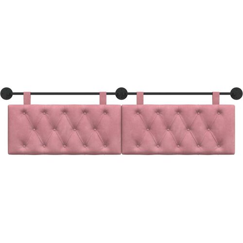  Držeće uzglavlje Zidne Ružičasta 170 x 55 x 7 cm Bar&amp;scaron;un - Ružičasta 160 cm bez LED Slike