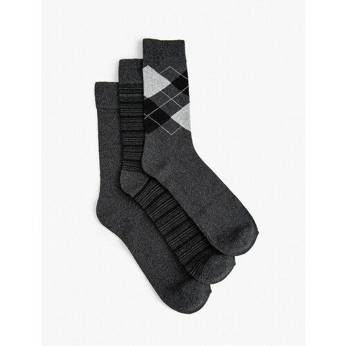 Koton 3-Piece Striped Socks Set Multi Color Cene