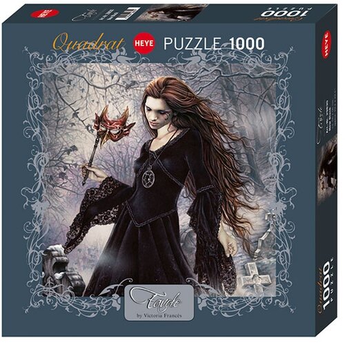 Heye puzzle 1000 delova Victoria Favole New Black 29830 Cene