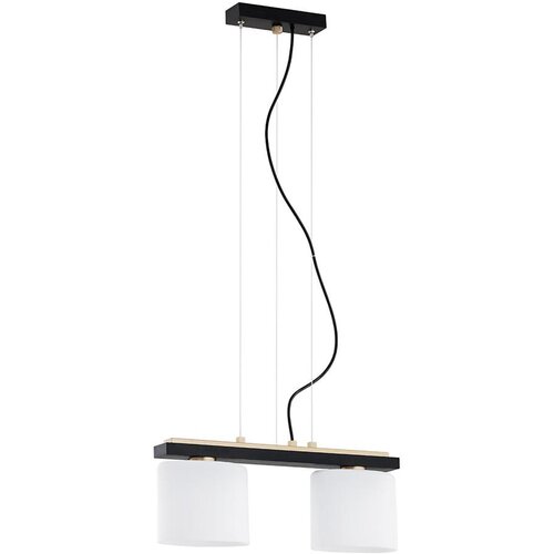  Argon 7164 - Luster na sajli CANOA 2xE27/15W/230V crna Cene