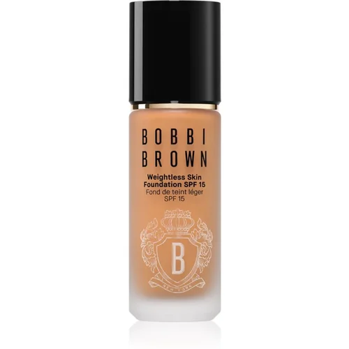 Bobbi Brown Weightless Skin Foundation SPF 15 dolgoobstojen tekoči puder z vlažilnim učinkom odtenek Warm Golden 30 ml