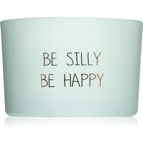 My Flame Minty Bamboo Be Silly Be Happy mirisna svijeća s drvenim fitiljem 7x5 cm Cijene