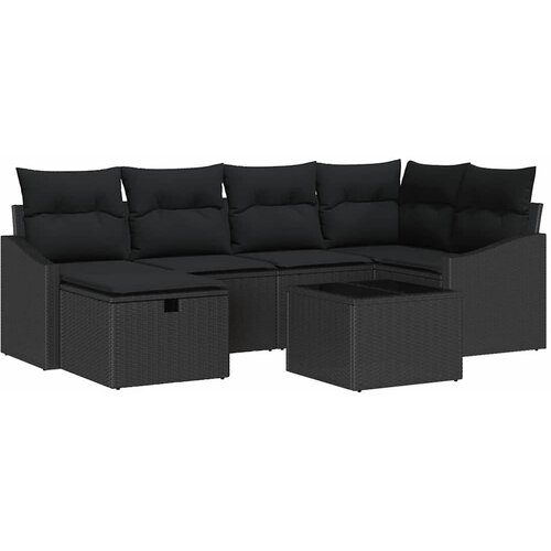  Set sofe s jastukom 7 pcs poliratan Slike