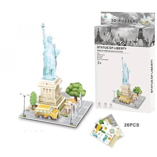 Magaza 3D slagalica Kip Slobode 59924 Slike