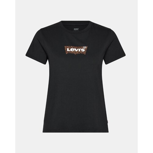 Levi&amp;#039;s Majice s kratkimi rokavi A2086 0419 LSE THE PERFECT TEE Črna Slike