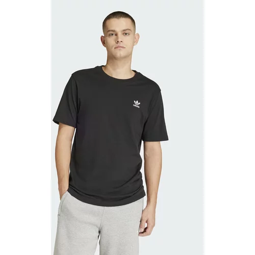 Adidas Majica Trefoil Essentials IR9690 Črna Regular Fit