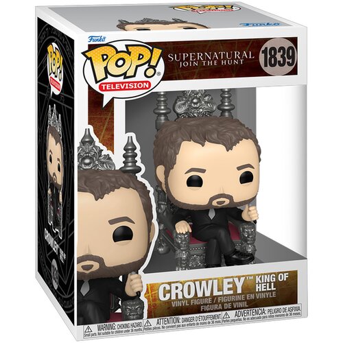 Funko pop! premium: supernatural S6 - crowley king of hell Slike