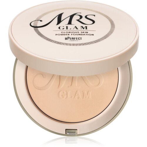 BPerfect Mrs Glam Glorious Skin Powder Foundation kompaktni puder za mat videz odtenek 02 Light Gold 70 g Cene