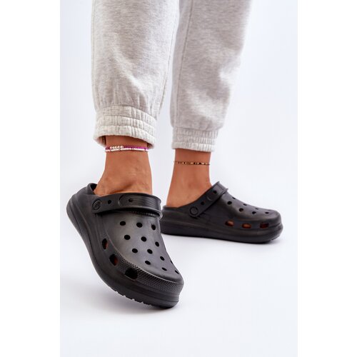 Boto Women's Black Foam Slippers Ilariana Cene
