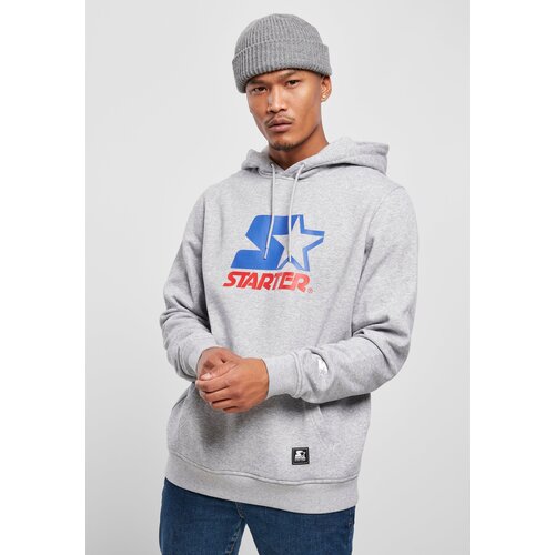 Starter Black Label Starter Two Color Logo Hoody h.Gray Cene