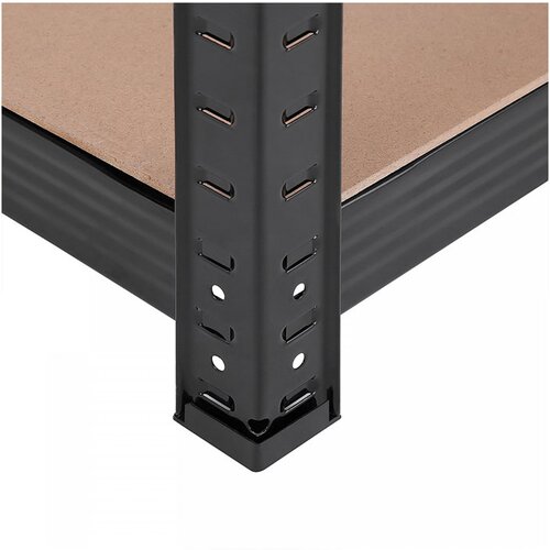 Songmics Regal 5 delni, (180 x 90 x 40 cm), črno rjav Slike