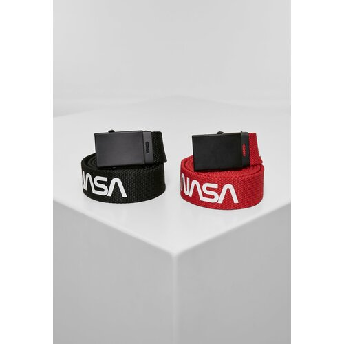 MT Accessoires NASA Belt 2-Pack Extra Long Black/Red Slike