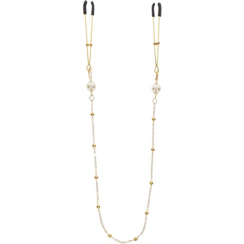 Taboom Tweezers Pearl &amp;amp; Deluxe Chain Gold Slike