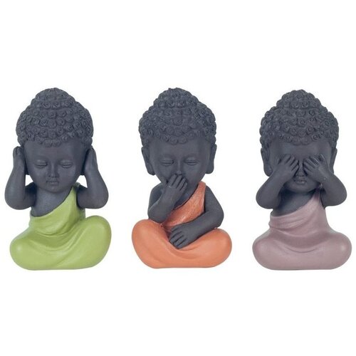 Signes Grimalt Buddha Ne Vidi By Sigris Ne Čuje By Sigris Ne Govori Set 3U Multicolour Cijene