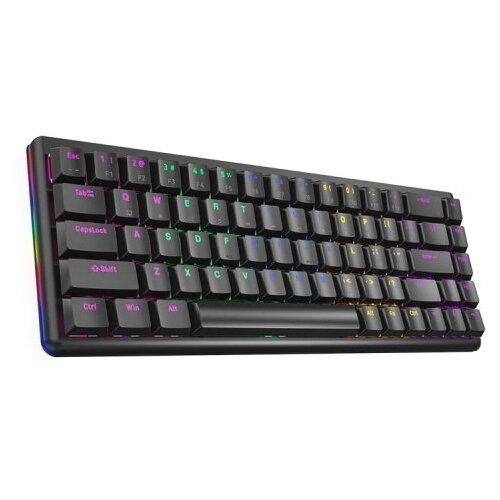 Rampage Tastatura gaming REBEL black, Mechanical, Low Profile, blue switch, US Layout, Rainbow Cijene