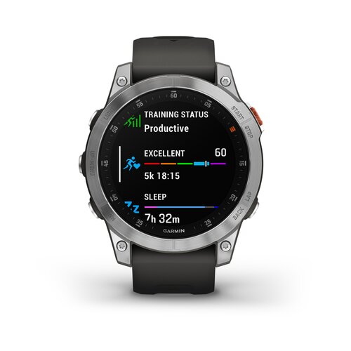 Garmin &amp;scaron;portna ura epix gen 2 silver antracitno siva Slike