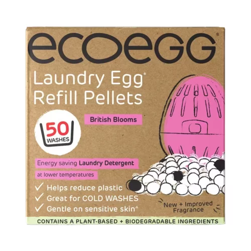 Ecoegg Nadopuna za jaje za pranje rublja, 50 pranja - Summer Edition - Britansko cvijeće