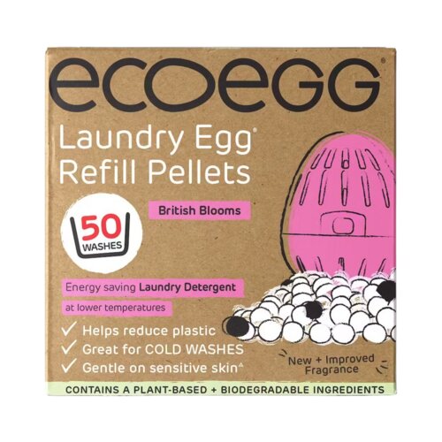 Ecoegg Refill za pralno jajce, 50 pranj, Summer Edition - Britansko cvetje Cene