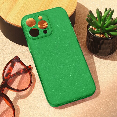  Torbica sparkle dust za iphone 15 pro max 6.7 zelena Slike