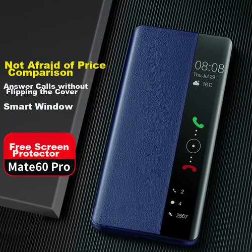  ZhengJian Maska za mobilni telefon Huawei Mate 60 Pro / Huawei Mate 60 Pro+, Plava Slike