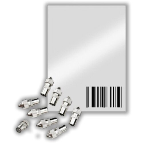 Zed Electronic RF utikač metalni, pak. 25 kom. - RFMA/25 Slike